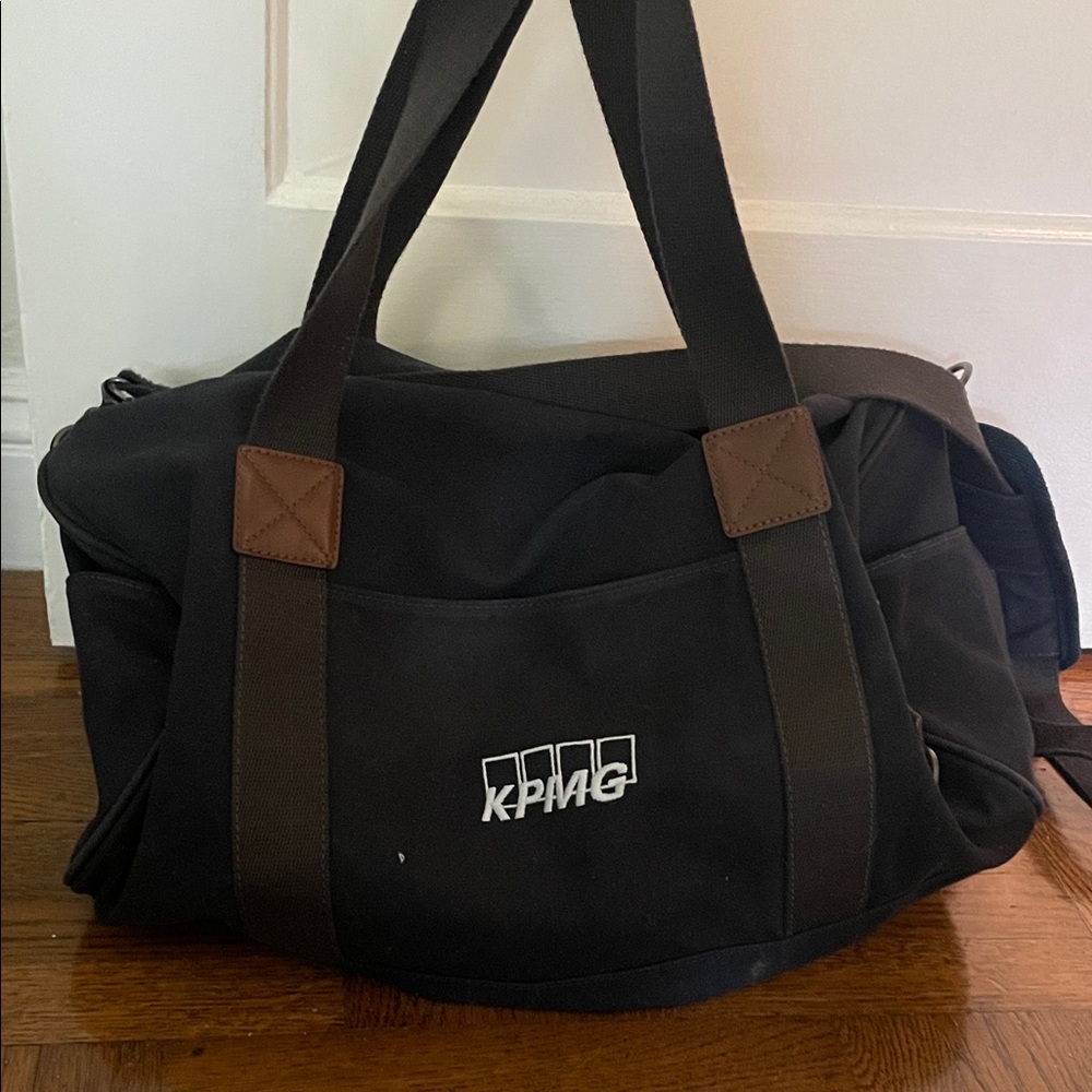 Navy KPMG Duffel Bag